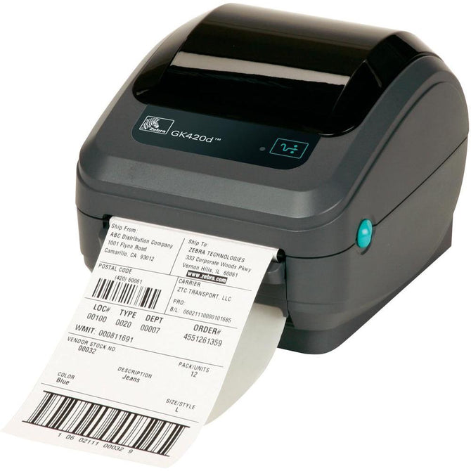 Zebra GK420d printer installeren. Zo doe je dat!