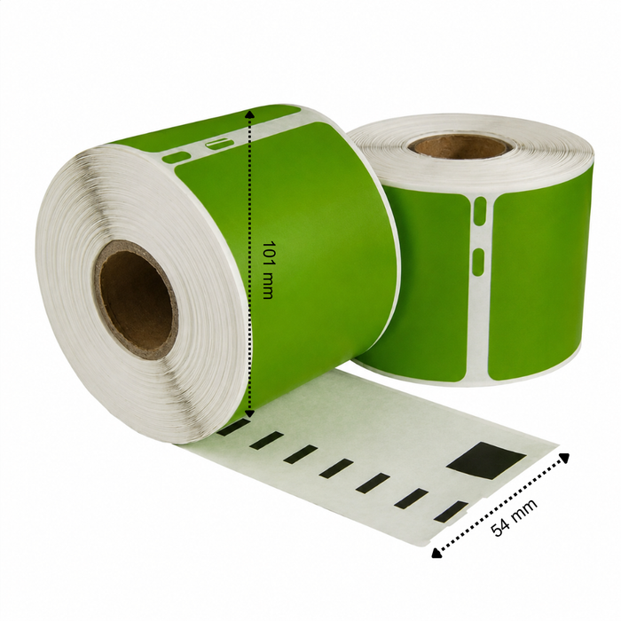 Seiko SLP-SRL Compatible Labels Groen | 101 x 54 mm
