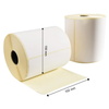 Verzendetiketten, 102 mm x 150 mm, 300 etiketten per rol, kern 25 mm, wit, Thermisch  ECO, permanent