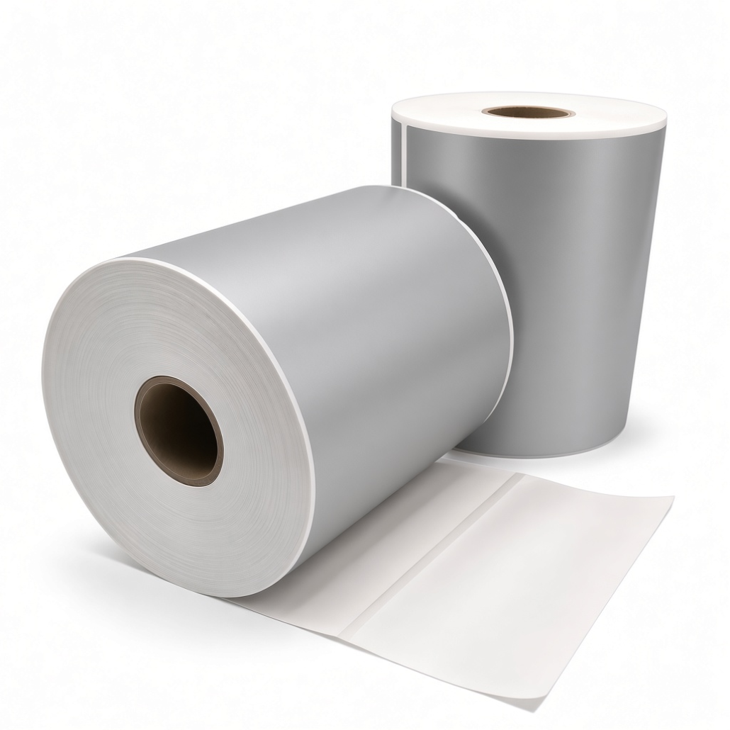 Verzendetiketten Zilver, 102 mm x 150 mm, 280 etiketten per rol, kern 25 mm, Thermisch ECO, permanent