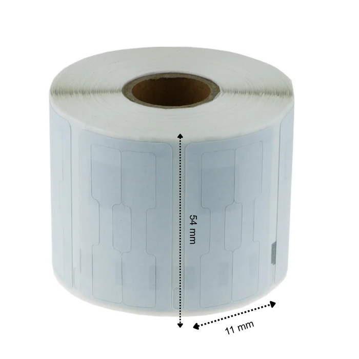 Dymo 11351 / S0722510 - compatible labels, 54 mm x 11 mm, 1500 etiketten per rol, wit, permanent