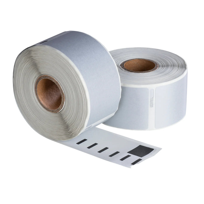 Seiko SLP-2RLE zilver compatible labels, 89 mm x 36 mm, 260 etiketten per rol