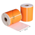 Dymo 4XL/S0904980 Labels Compatible, 104 mm x 159 mm, 220 etiketten, oranje, permanent