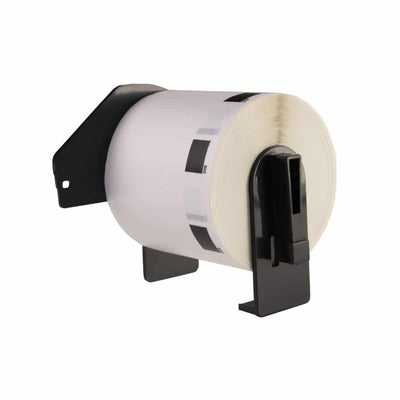 Brother DK-11202 compatible labels, 62 mm x 100 mm, 300 etiketten per rol, incl brother houder, permanent