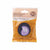 Dymo Compatible 12267 (S0721530) tape zwart op transparant 12 mm x 4 m