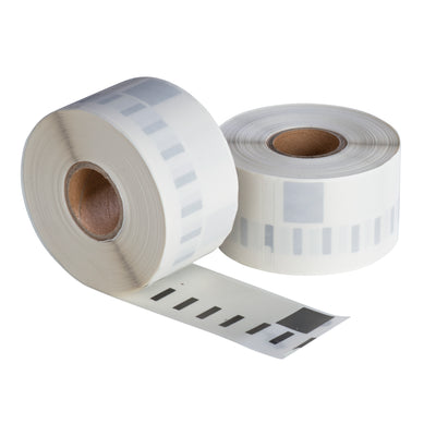 Dymo 99013 / S0722410 compatible labels, 36 mm x 89 mm, 260 etiketten per rol, transparant, permanent