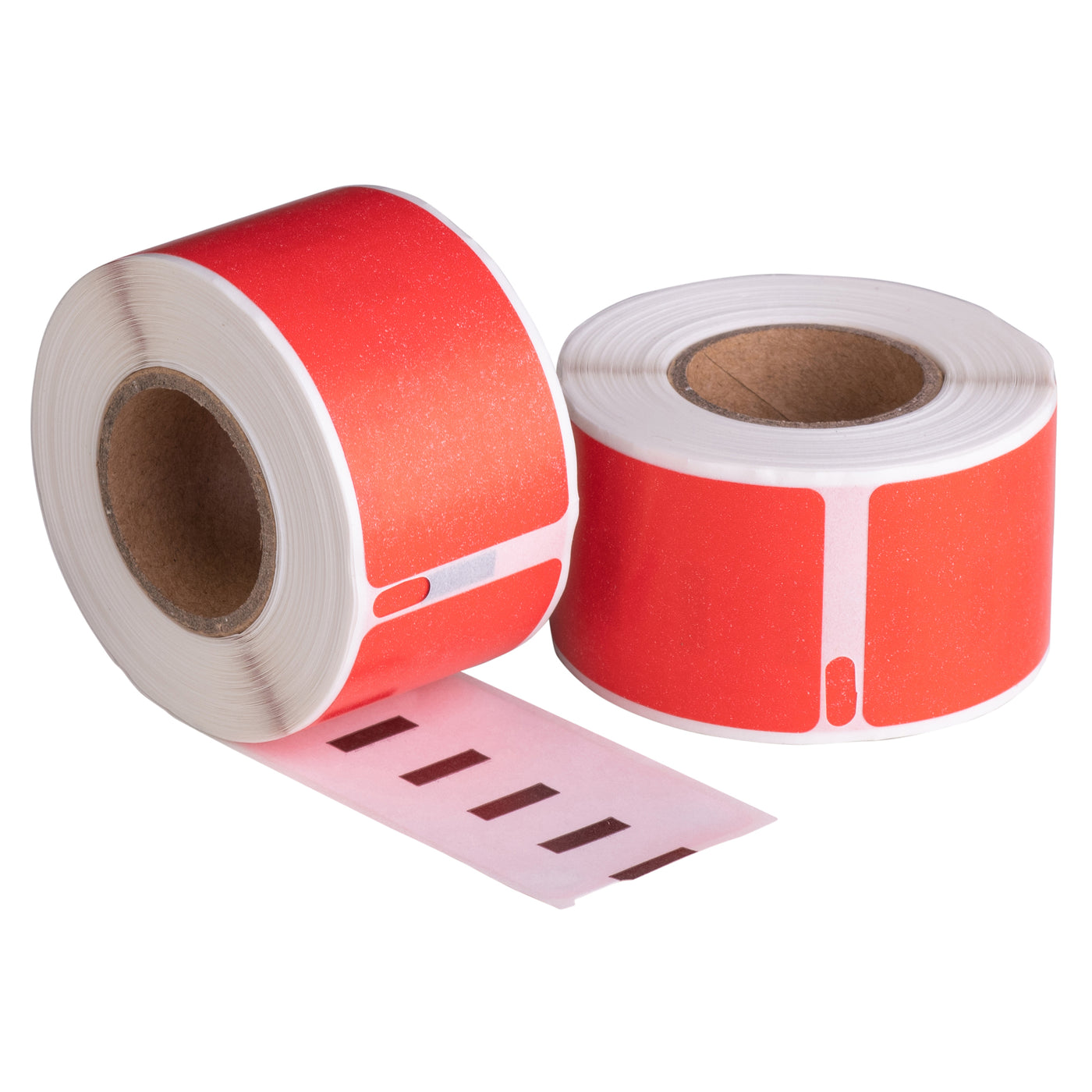 Dymo 99010 Rood compatible labels, 89 mm x 28 mm, 130 etiketten, permanent