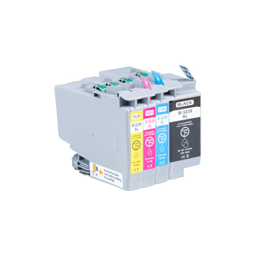 Brother LC-3239CMYK / 3237CMYK compatible XL inktcartridge voordeelbundel