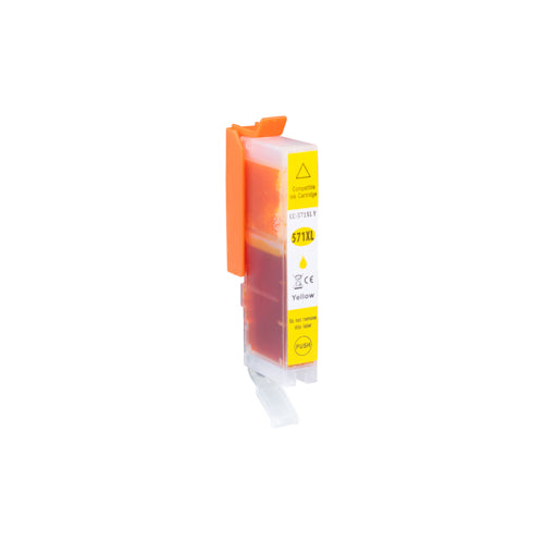 CANON CLI-571 Y - Cartouche compatible 15ml Jaune