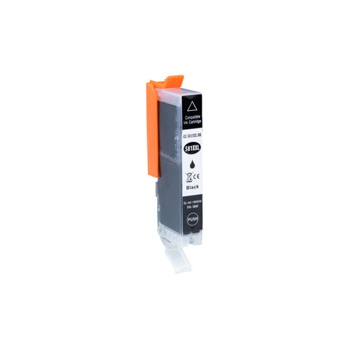 CANON CLI-581 BK - 12ml compatible cartridge Zwart
