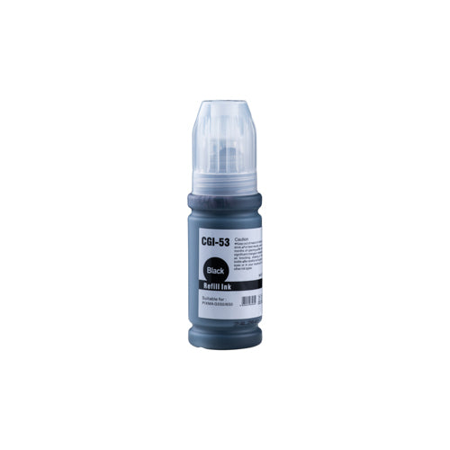 CANON GI-53 BK - 70ml compatible cartridge Zwart