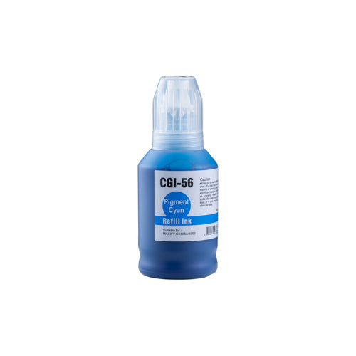 CANON GI-56 - Cartouche compatible 140ml Cyan