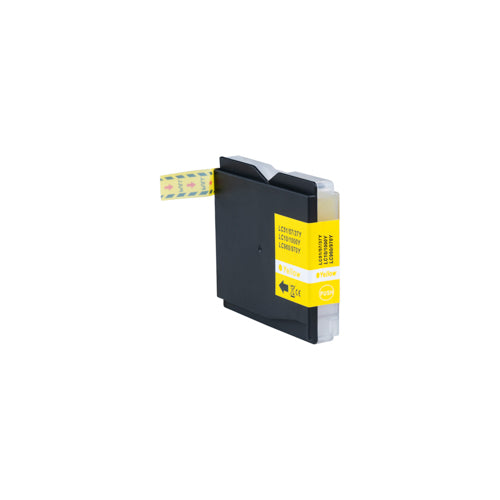 Brother LC-1000Y - LC-51Y - LC-970Y - 12ml compatible inktcartridge XL yellow (geel)
