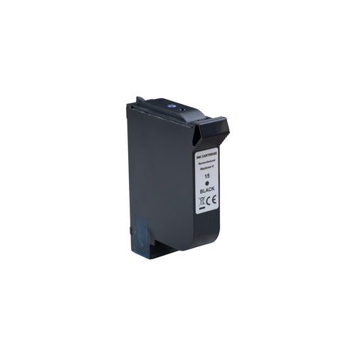 HP HP15 XL - 42ml compatible XL inktcartridge zwart