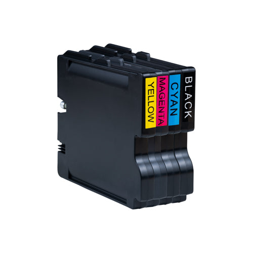 1 x Ricoh GC31 compatible CMYK Voordeelbundel 