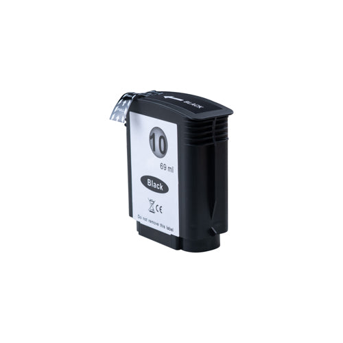 HP HP10BK - 69ml compatible inktcartridge zwart