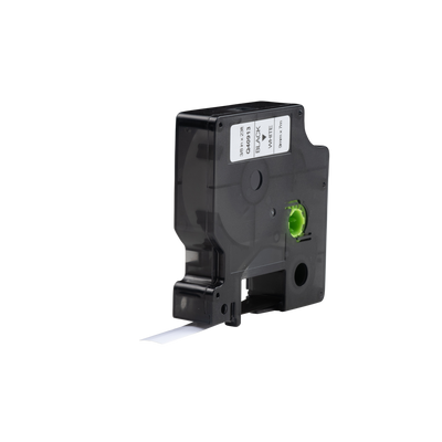 Dymo D1 Compatible 40913 (S0720680) tape zwart op wit 9 mm x 7 m