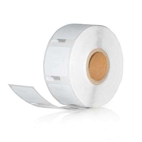 Dymo S0929120 compatible labels, 25 mm x 25 mm, 750 etiketten per rol, wit, permanent