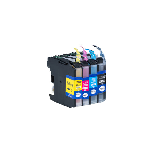 Brother LC-123 compatible XL inktcartridge CMYK voordeelbundel